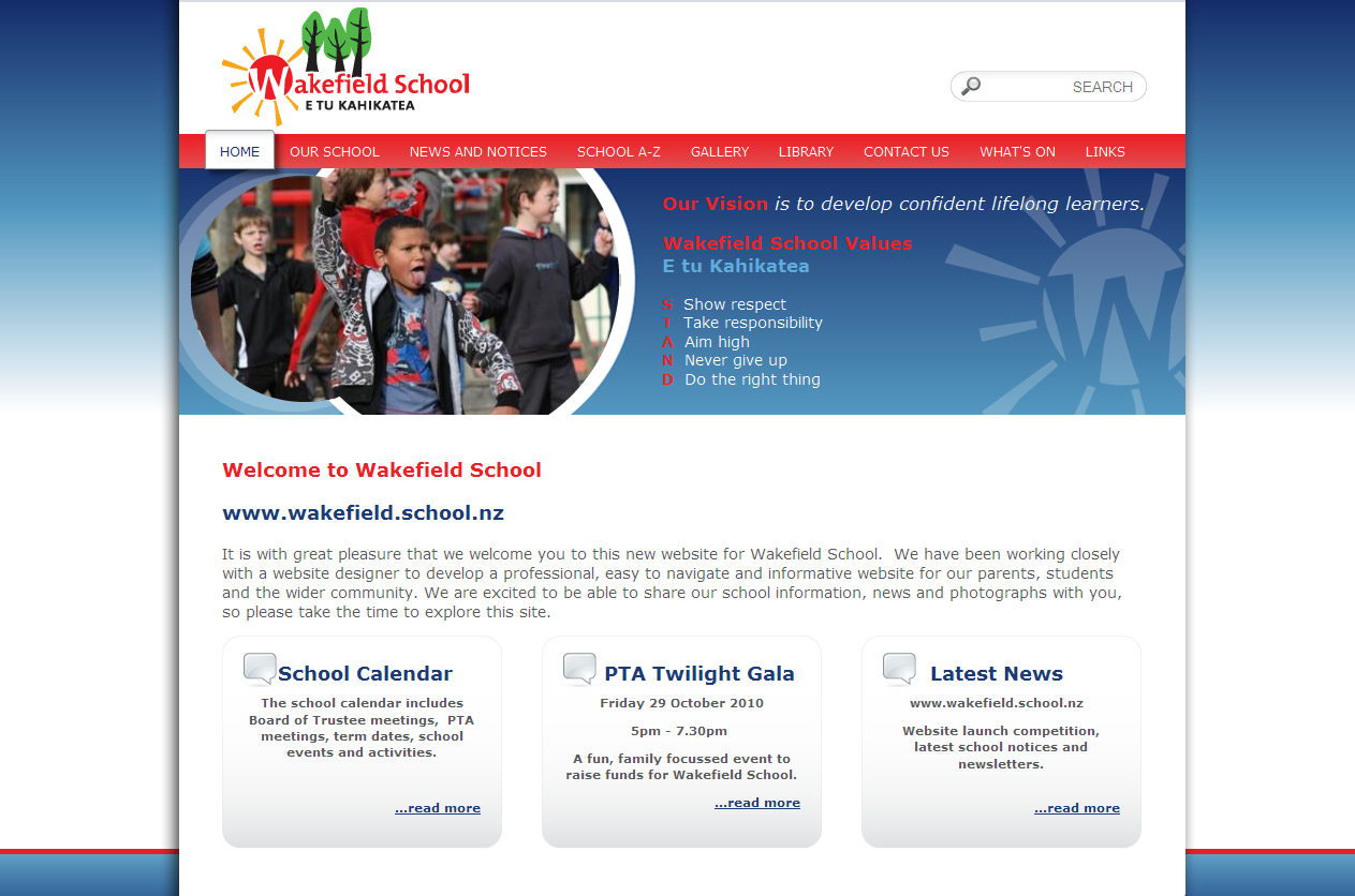 Wakefield School (webtonic)