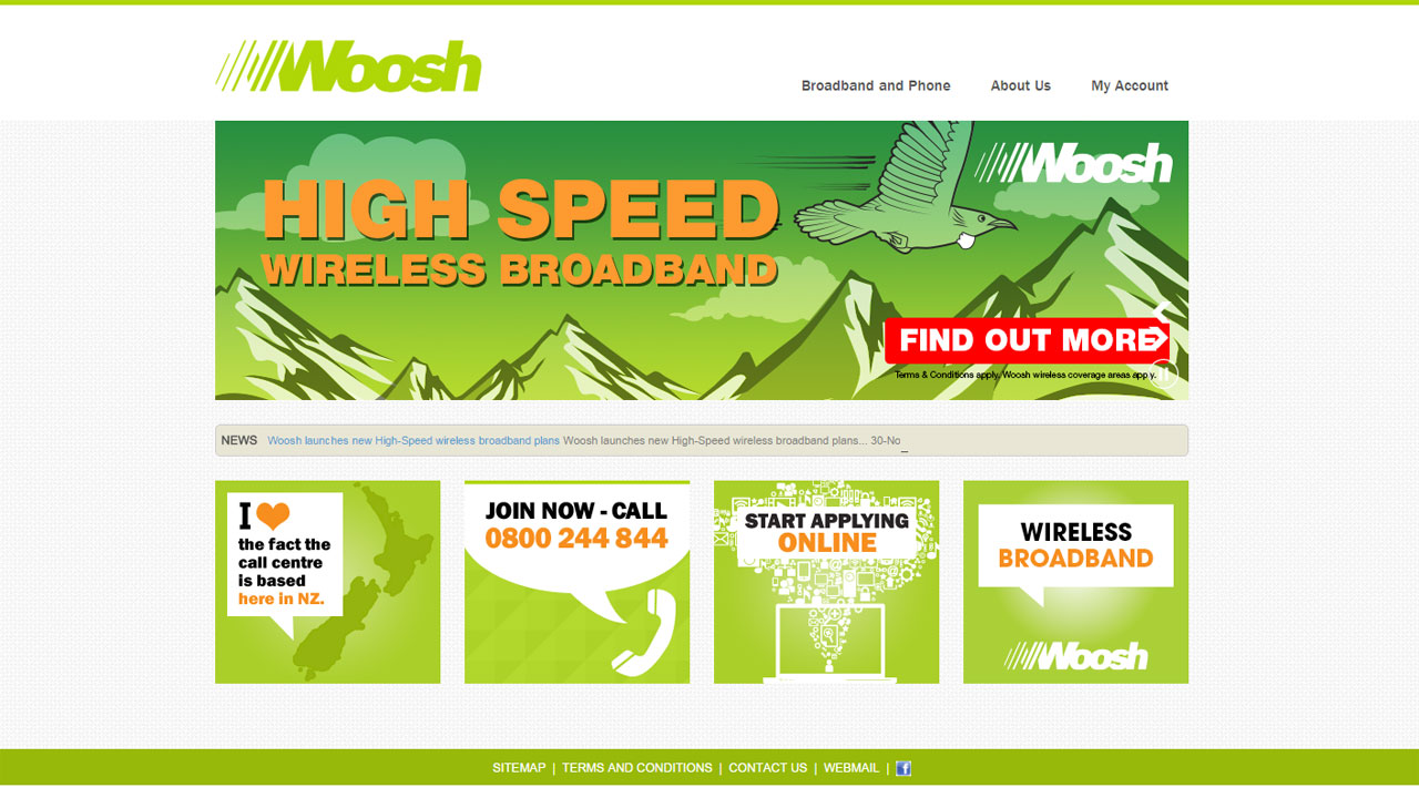 Woosh Website (Web Torque)