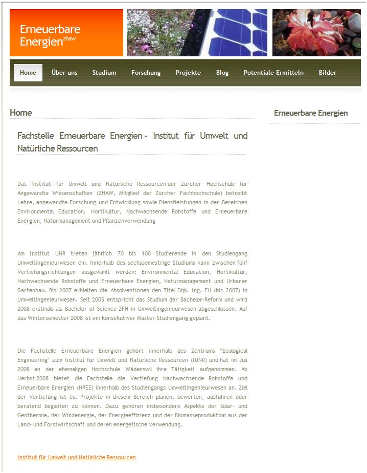 Fachstelle Erneuerbare Energien (stooni)