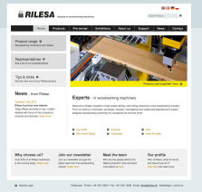 Expert in woodworking machinery - Rilesa.com