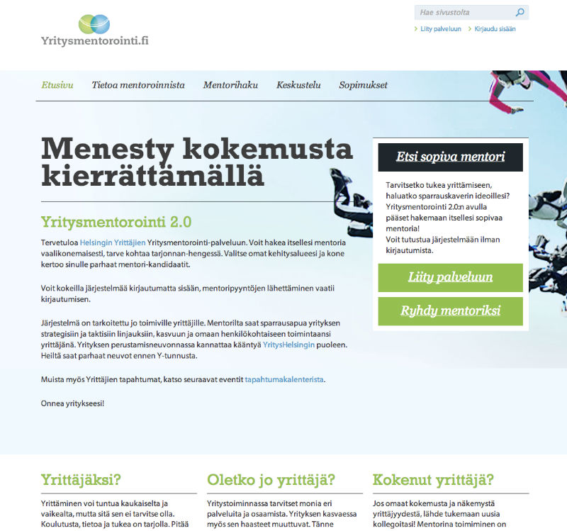 Yritysmentorointi.fi (Tapio (Flo Apps))