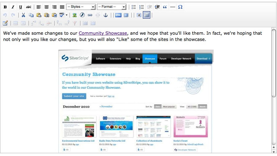 tinyMCE - not everyone's best friend
